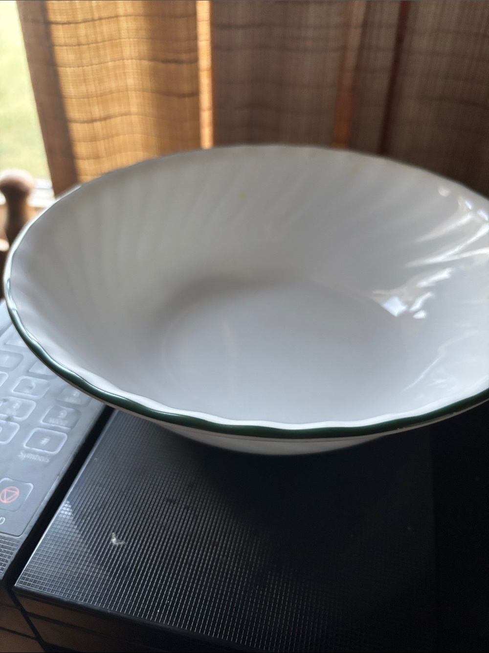 Corelle Callaway Ivy Swirl serving bowl